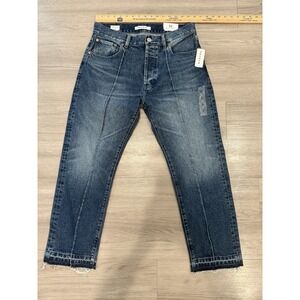 Pacsun Vintage Loose Crop Women's Size 32 Jeans Denim Button Fly